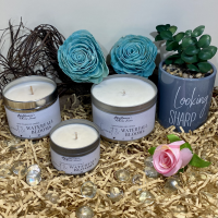 Coconut & Waterfall Blooms Tin Candle